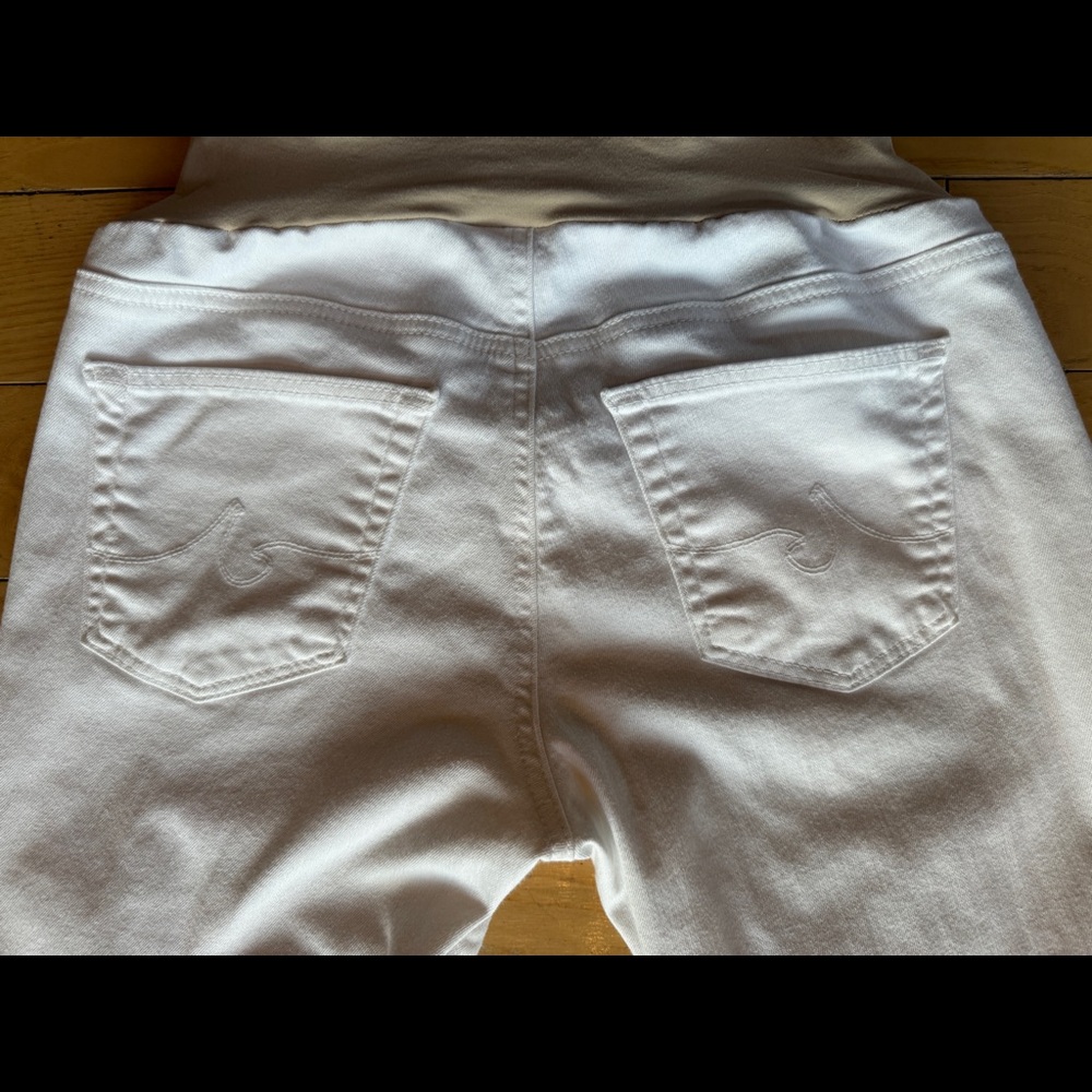 AG Adriano Goldschmied Secret Fit Belly Ankle Maternity - Picture 3 of 5